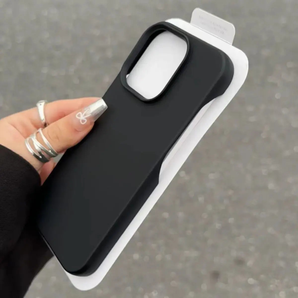 Minimalist Graphite iPhone Case
