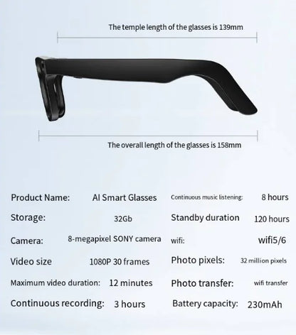 Smart Vision AI Glasses