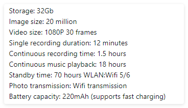 Smart Vision AI Glasses