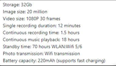 Smart Vision AI Glasses